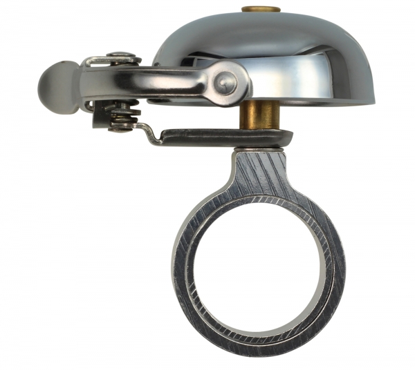 Звонок Crane Bell Mini Suzu Bell, проставочное рулевой (Chrome Plated (хромированный верх), )