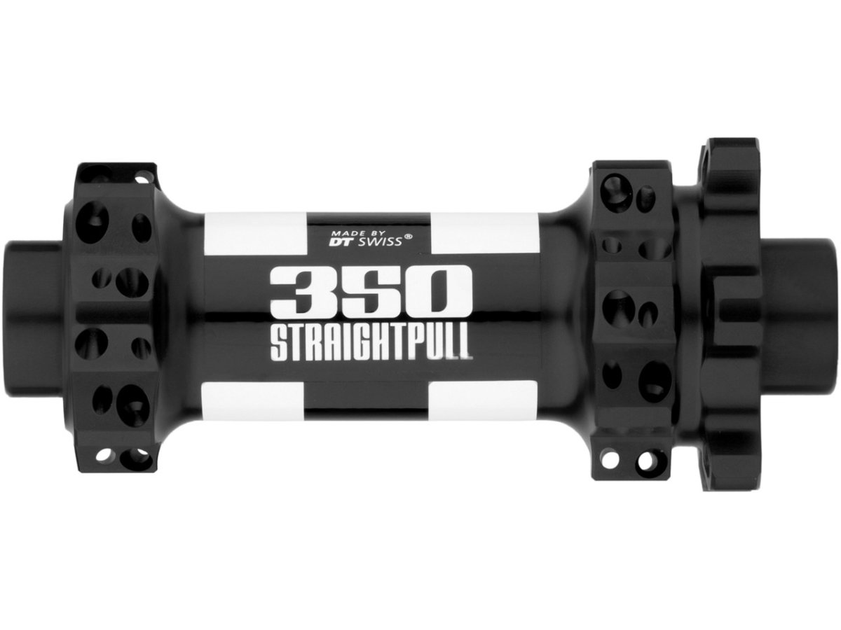 Втулка передняя DT Swiss 350 Straight Pull Boost 110/15 IS MTB, черная, 28 отв.