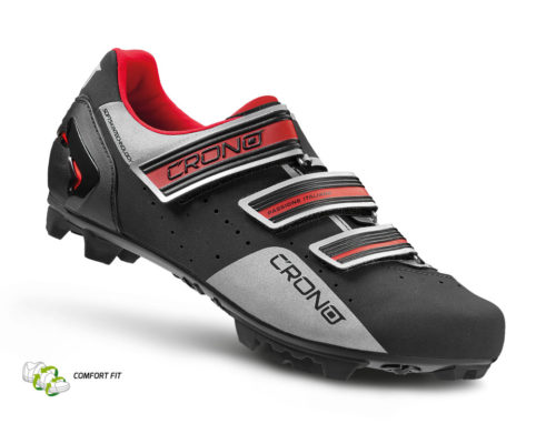 Ботинки велосипедные МТБ CRONO CX-4 carbon composit (черный, 40)