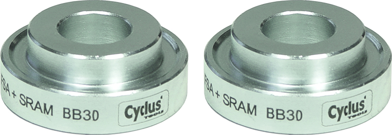 Оправки CYCLUS TOOLS для кареток FSA, SRAM BB30, набор из 2 шт.