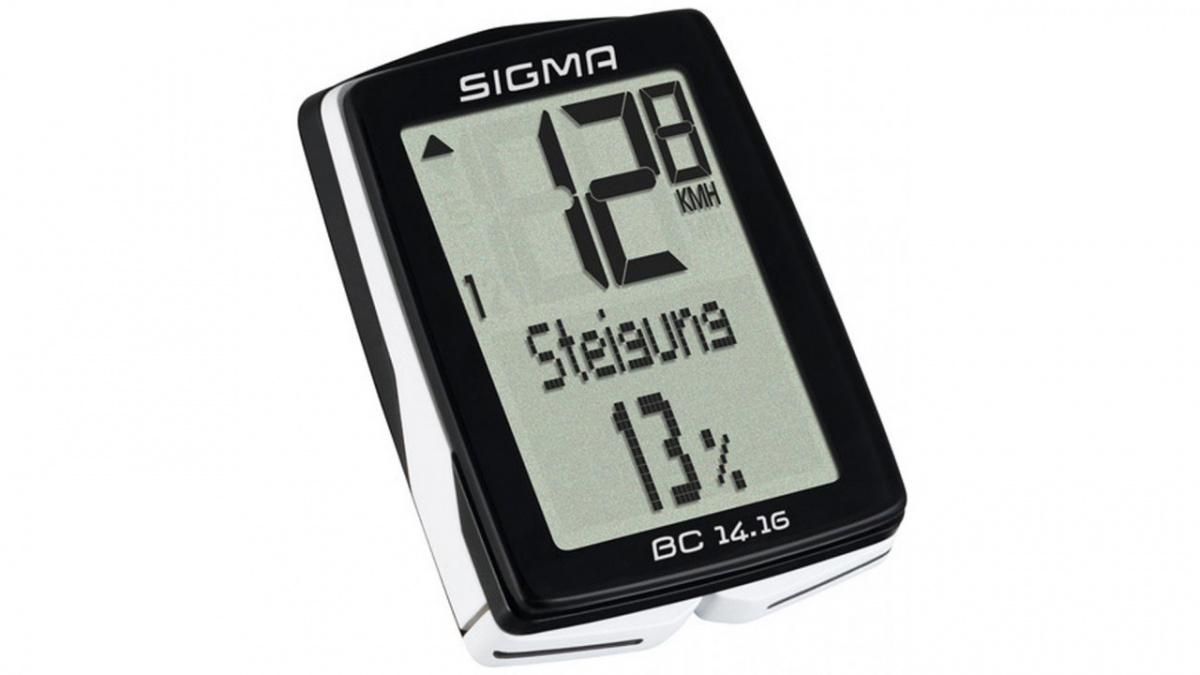 Велокомпьютер Sigma BC 14.16 черный