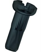 Ниппель Sapim POLYAX G14, латунный, никелированный, 14мм, черный, 100шт.